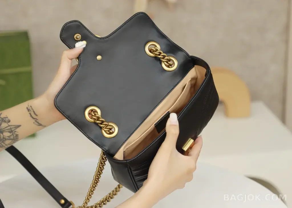 구찌 Gucci 마몬트 마틀라세 미니 숄더백 상세 이미지