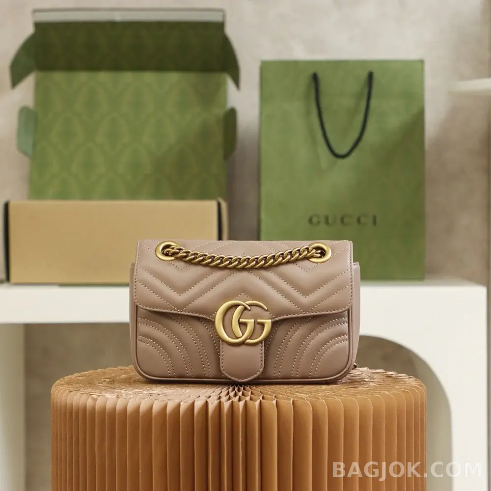 구찌 Gucci 마몬트 마틀라세 미니 숄더백 상세 이미지