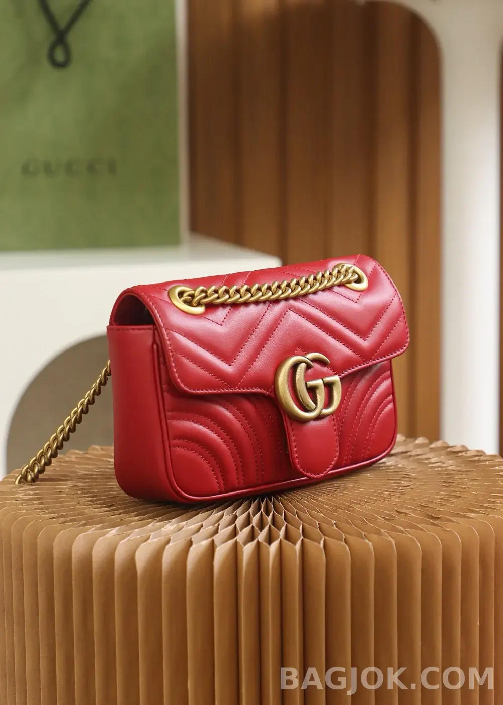 구찌 Gucci 마몬트 마틀라세 미니 숄더백 상세 이미지