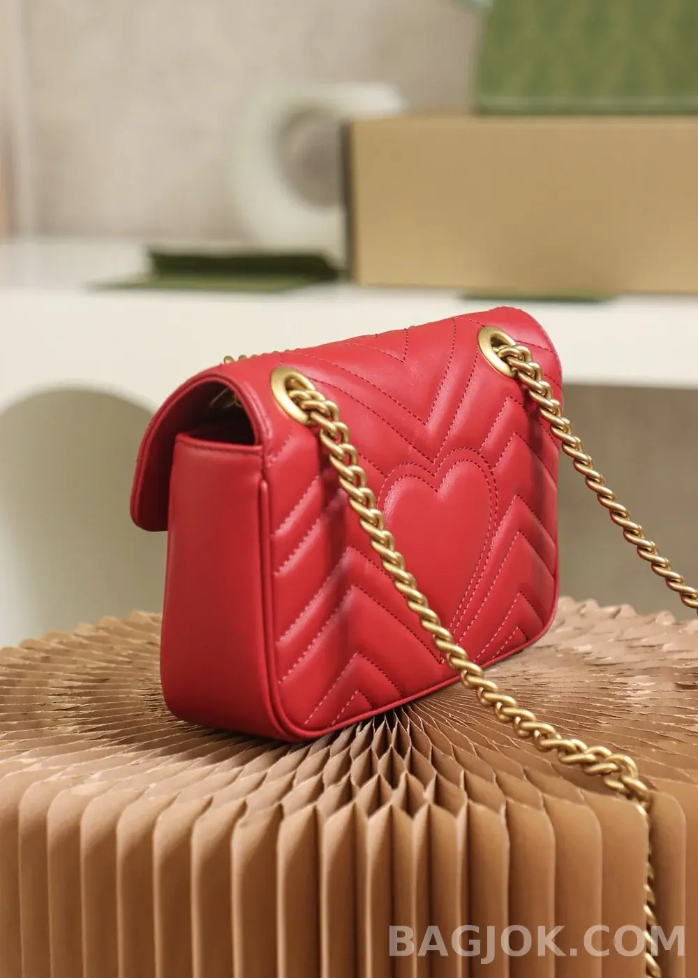 구찌 Gucci 마몬트 마틀라세 미니 숄더백 상세 이미지