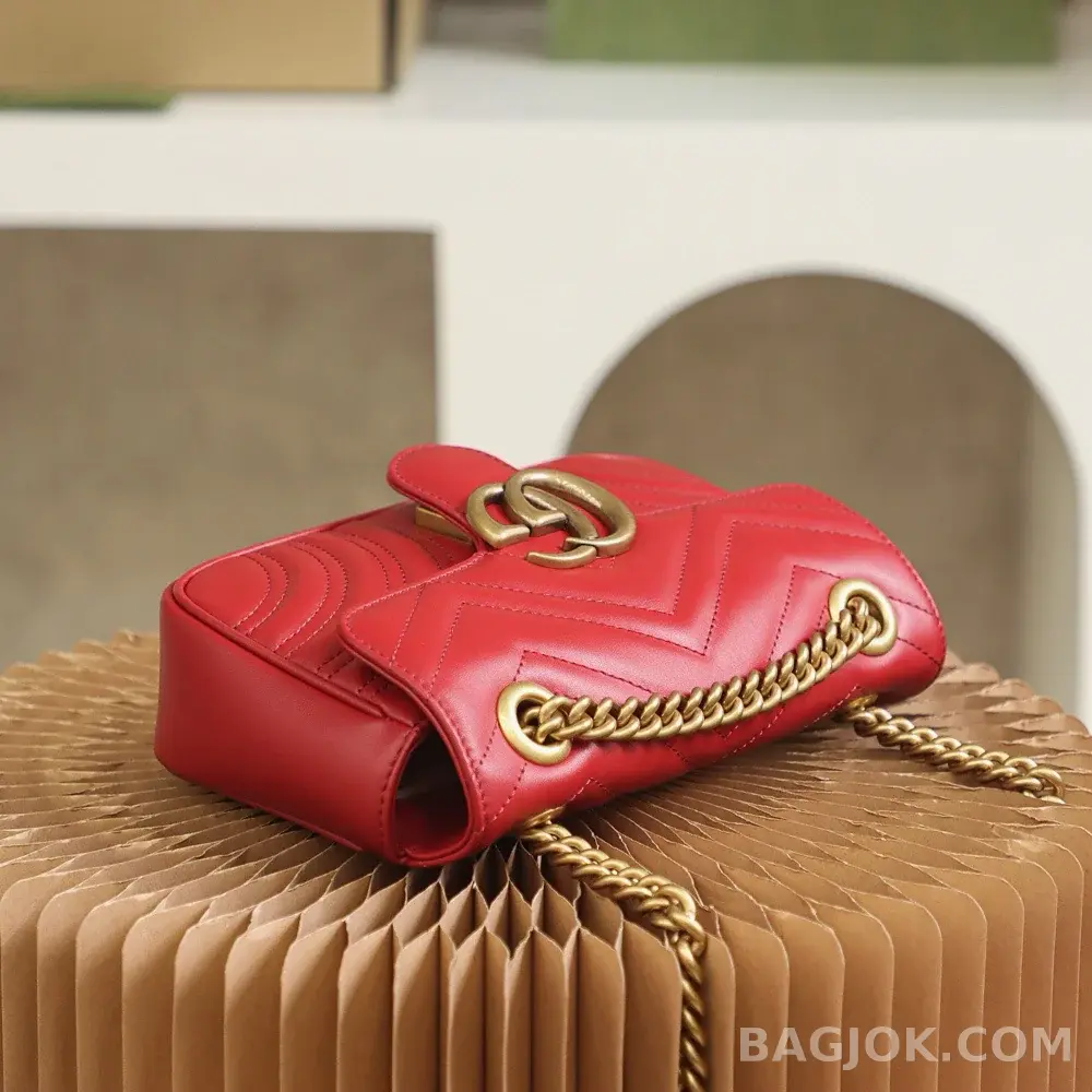 구찌 Gucci 마몬트 마틀라세 미니 숄더백 상세 이미지