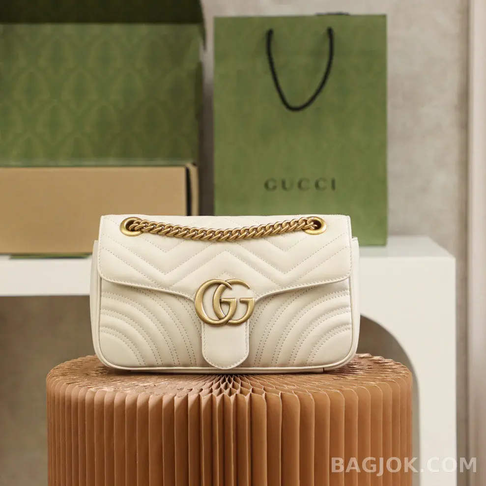 구찌 Gucci 마몬트 마틀라세 스몰 숄더백 상세 이미지