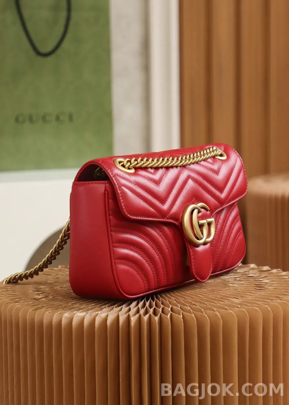 구찌 Gucci 마몬트 마틀라세 스몰 숄더백 상세 이미지