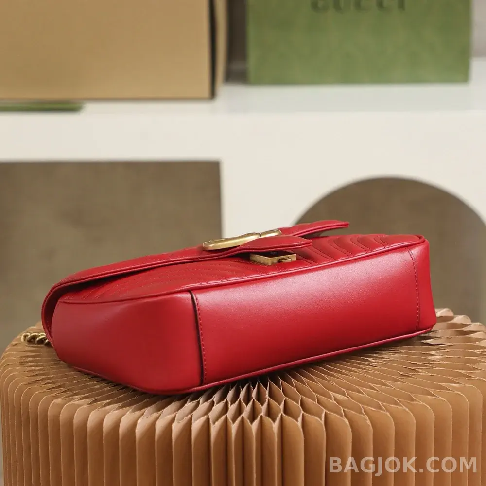 구찌 Gucci 마몬트 마틀라세 스몰 숄더백 상세 이미지