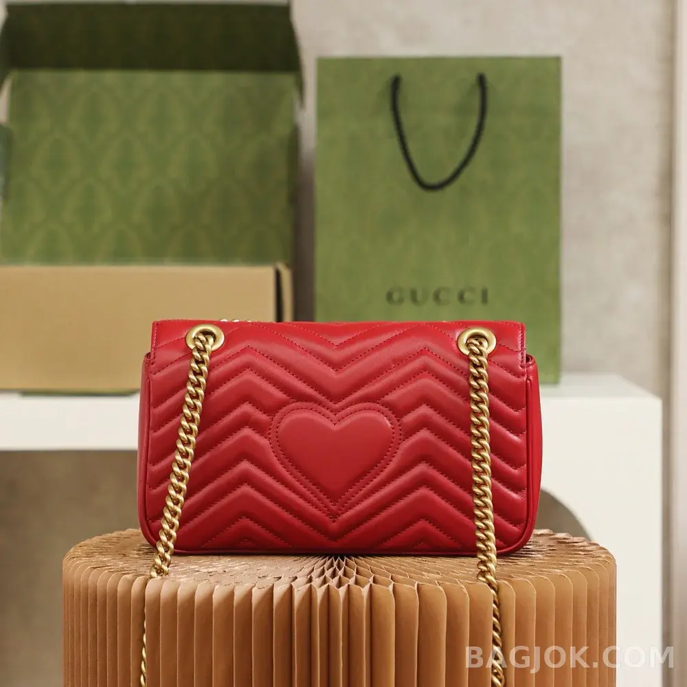 구찌 Gucci 마몬트 마틀라세 스몰 숄더백 상세 이미지