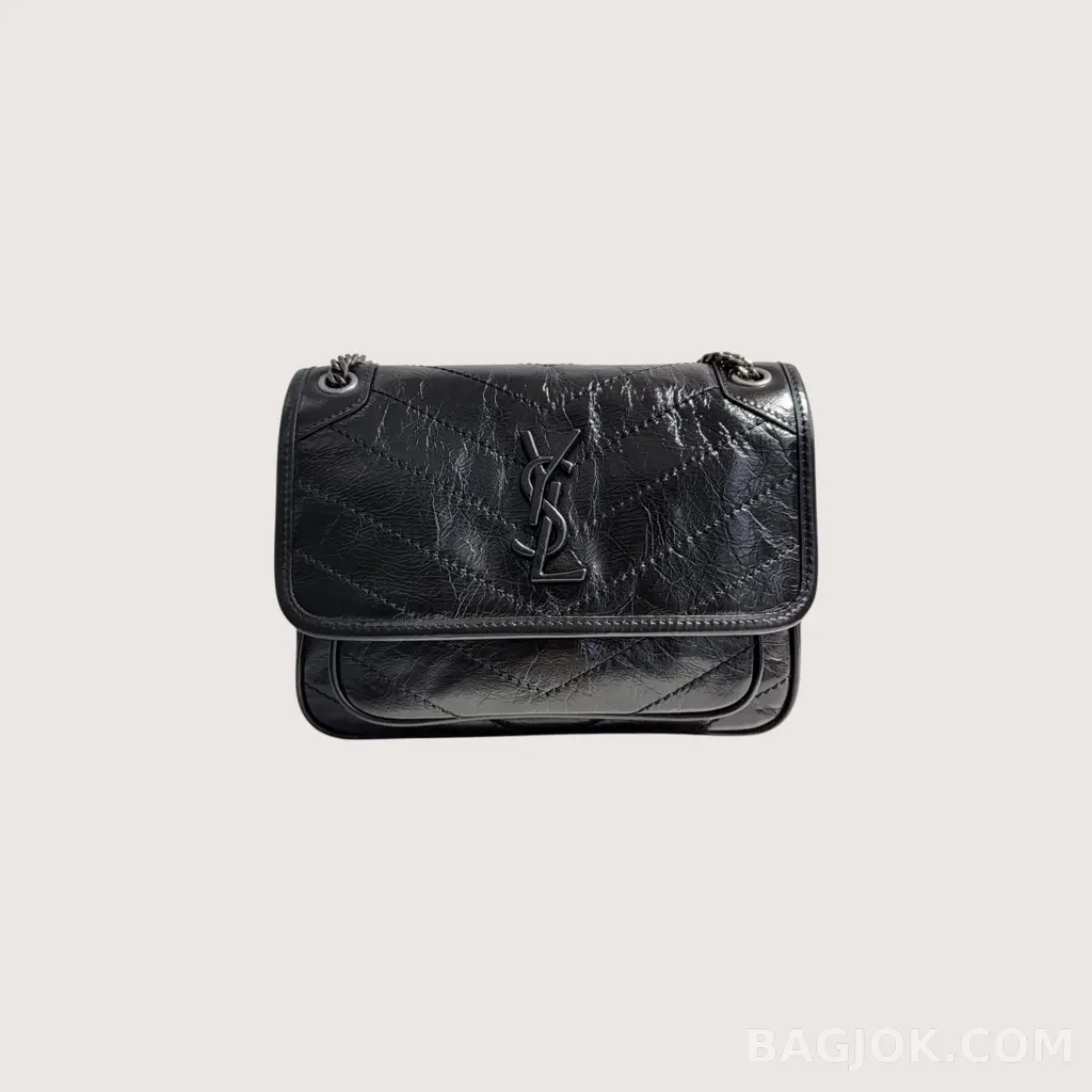 생로랑 Saint Laurent 니키백 베이비 빈티지 레더 상세 이미지