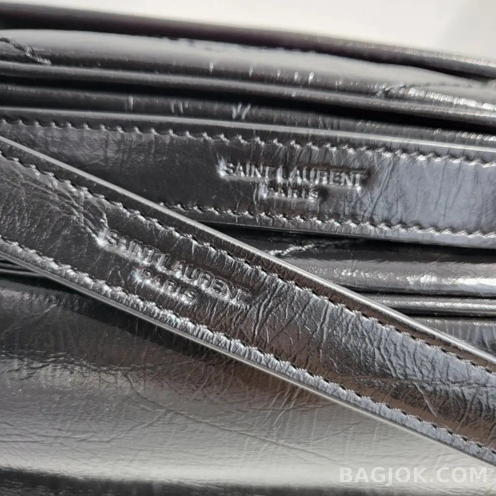 생로랑 Saint Laurent 니키백 베이비 빈티지 레더 상세 이미지