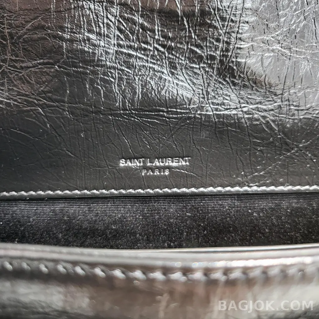 생로랑 Saint Laurent 니키백 베이비 빈티지 레더 상세 이미지