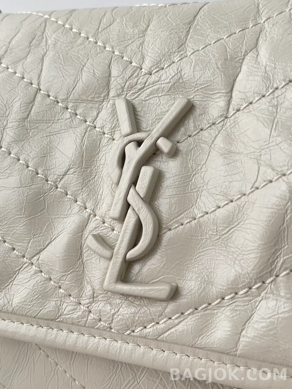 생로랑 Saint Laurent 니키백 베이비 빈티지 레더 상세 이미지