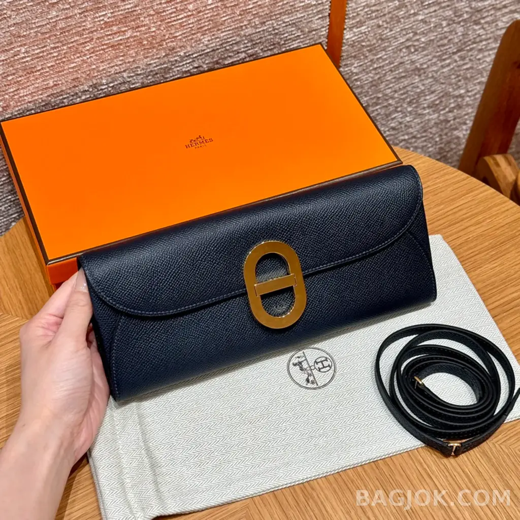 에르메스 Hermes 샹달 투고 지갑 앱송 금장 상세 이미지