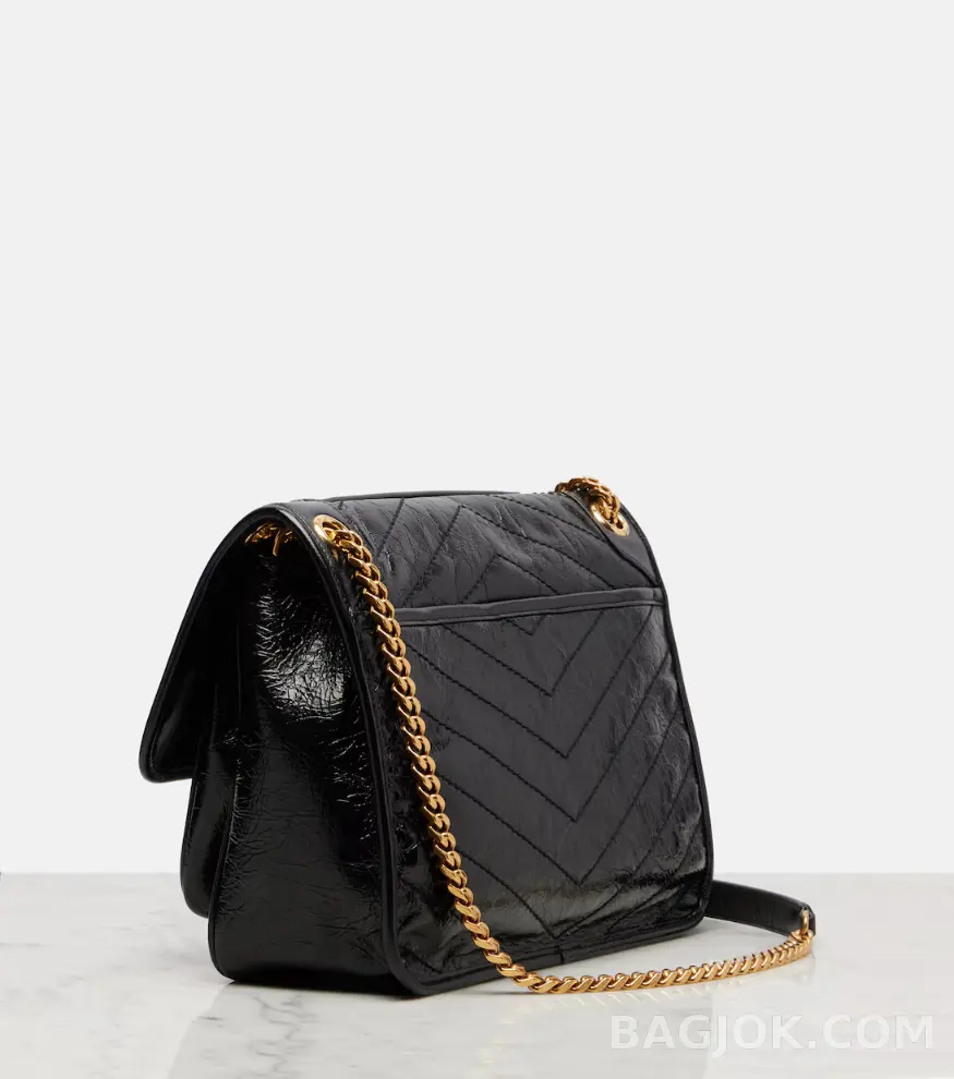 생로랑 Saint Laurent 니키백 미디움 빈티지 레더 상세 이미지