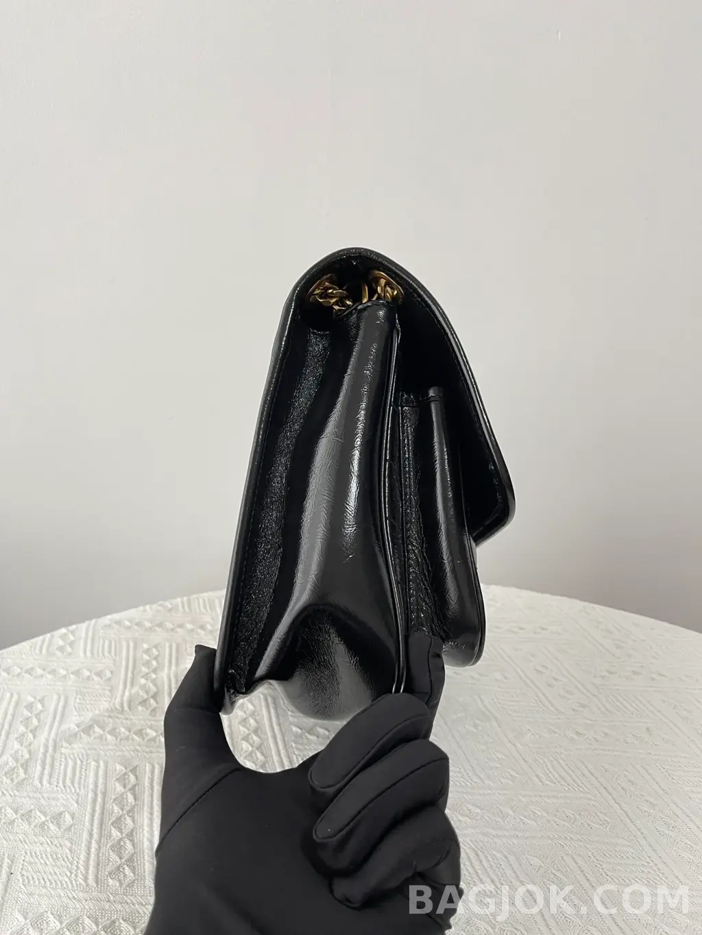 생로랑 Saint Laurent 니키백 미디움 빈티지 레더 상세 이미지