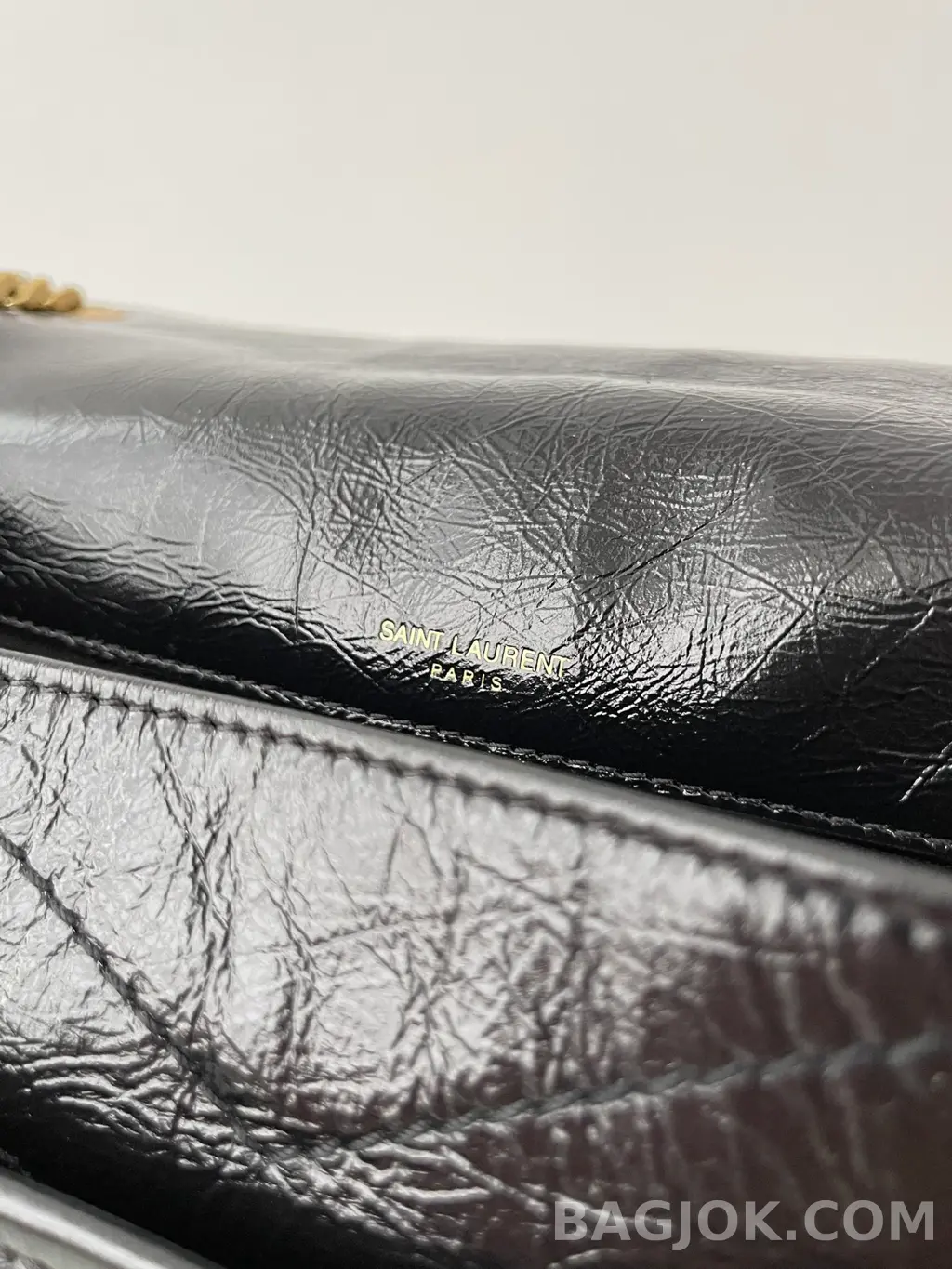 생로랑 Saint Laurent 니키백 미디움 빈티지 레더 상세 이미지
