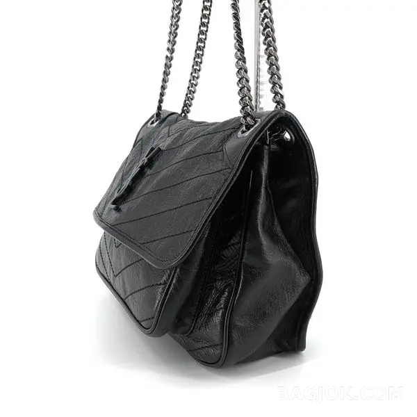 생로랑 Saint Laurent 니키백 미디움 빈티지 레더 상세 이미지