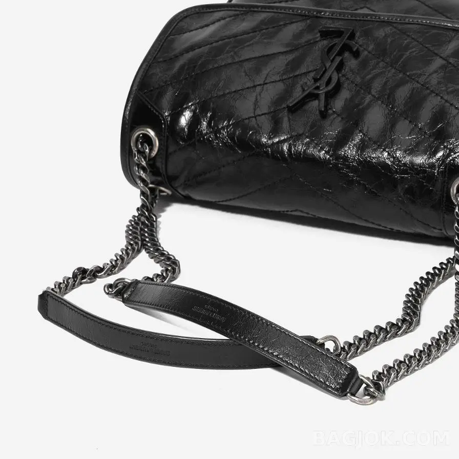 생로랑 Saint Laurent 니키백 미디움 빈티지 레더 상세 이미지