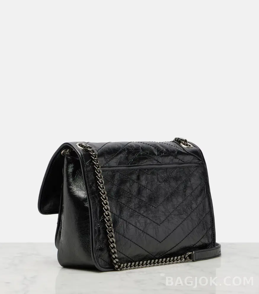 생로랑 Saint Laurent 니키백 미디움 빈티지 레더 상세 이미지