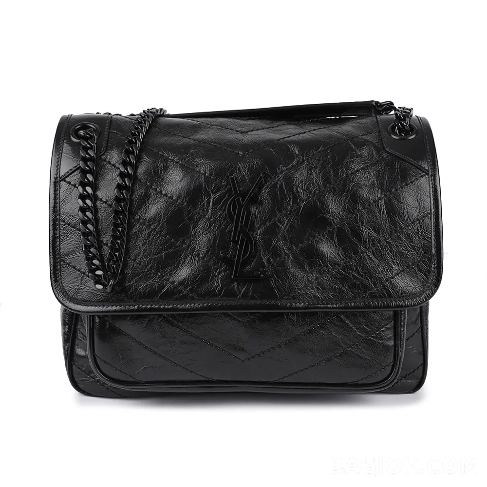 생로랑 Saint Laurent 니키백 미디움 빈티지 레더 상세 이미지