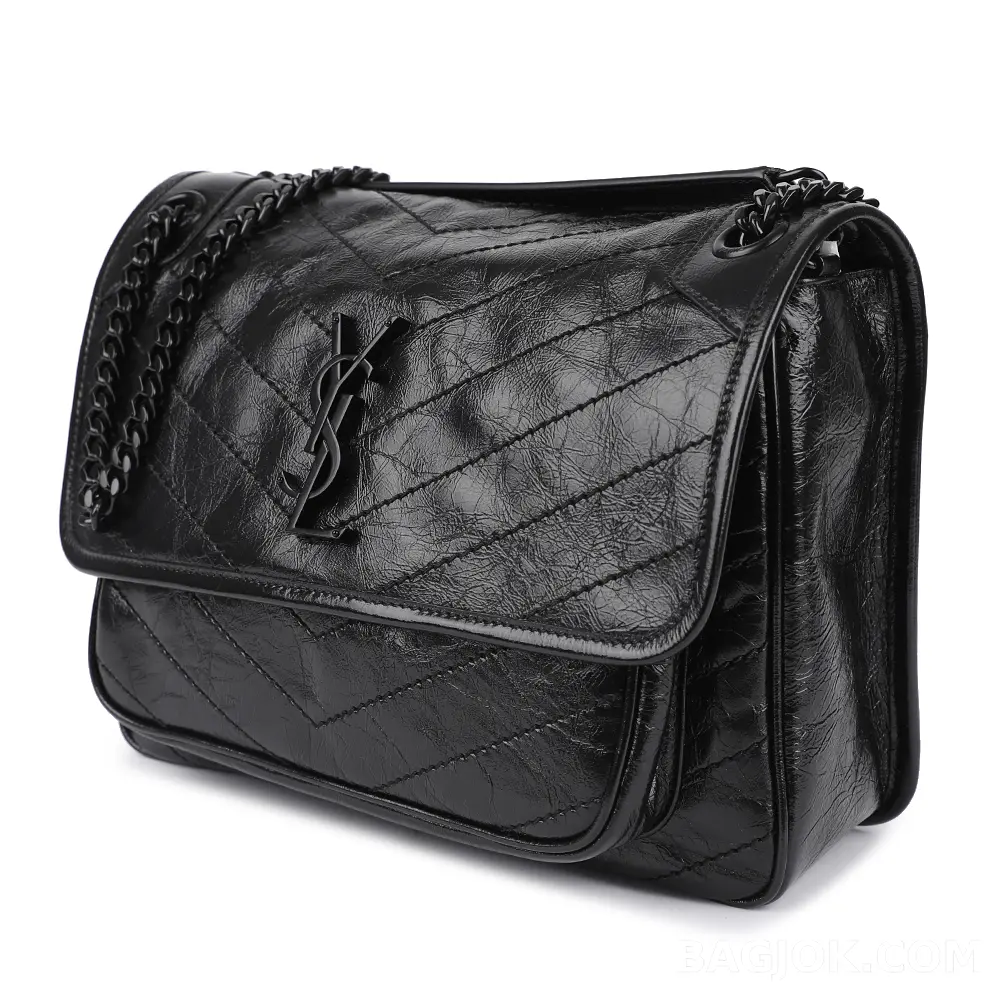 생로랑 Saint Laurent 니키백 미디움 빈티지 레더 상세 이미지
