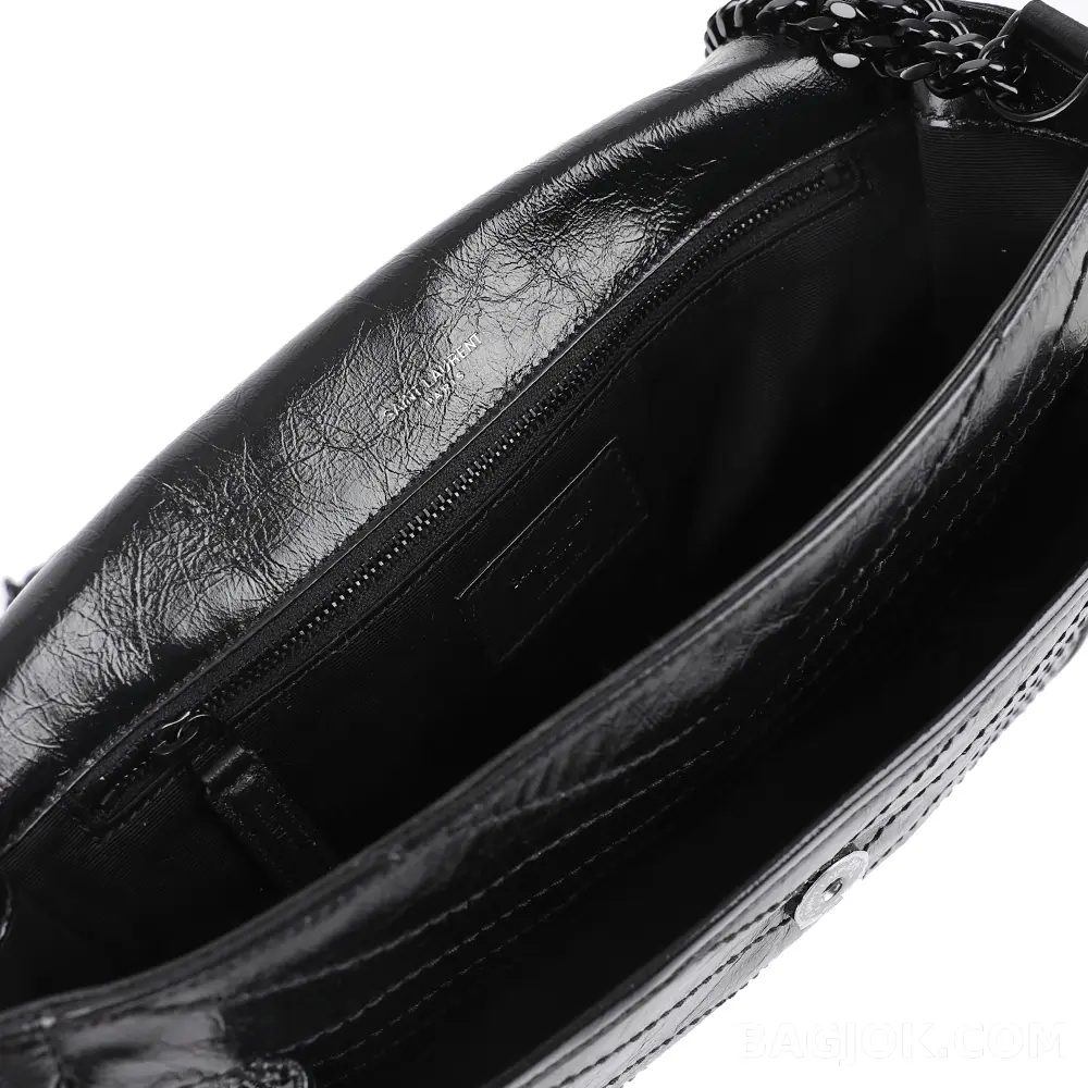 생로랑 Saint Laurent 니키백 미디움 빈티지 레더 상세 이미지