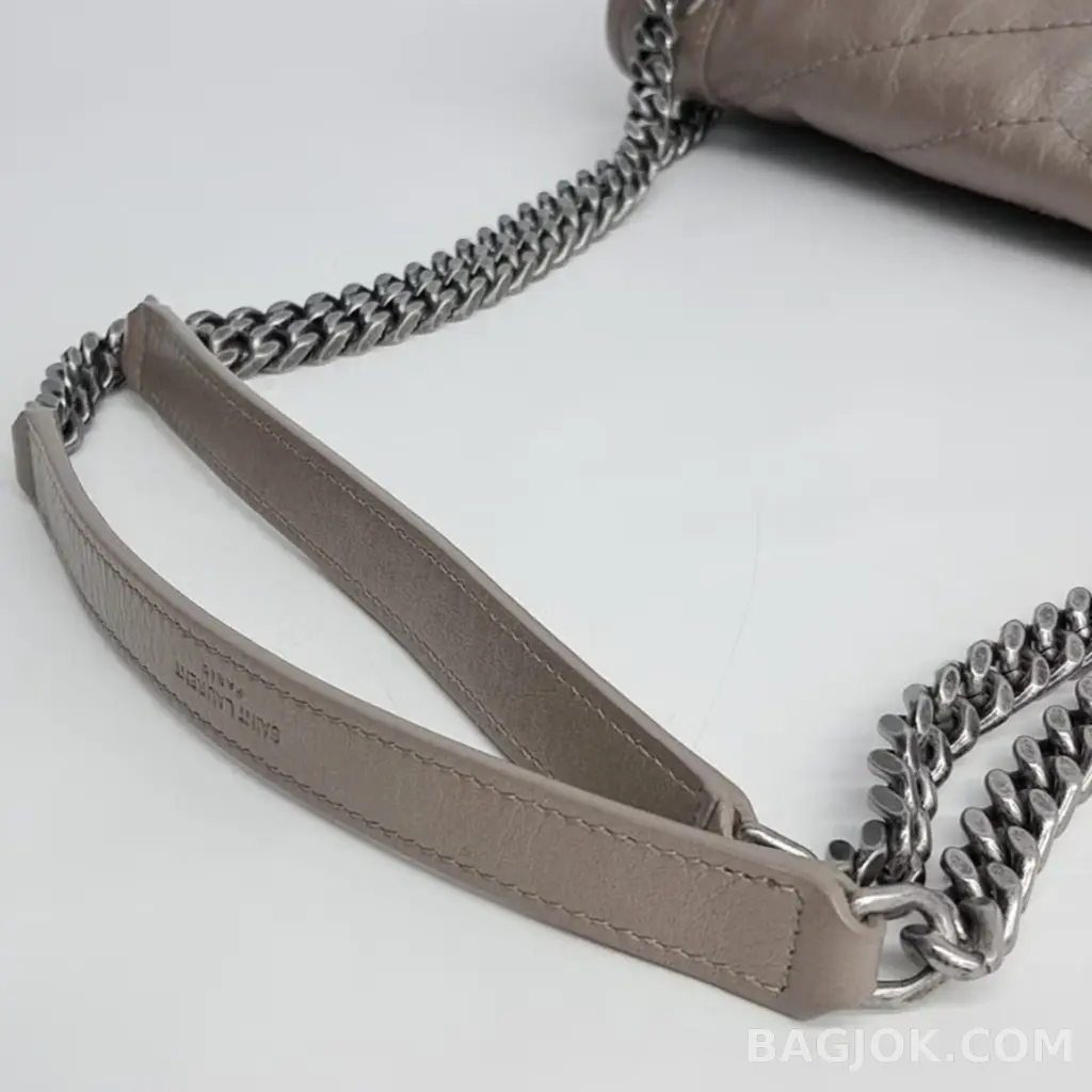 생로랑 Saint Laurent 니키백 미디움 빈티지 레더 상세 이미지