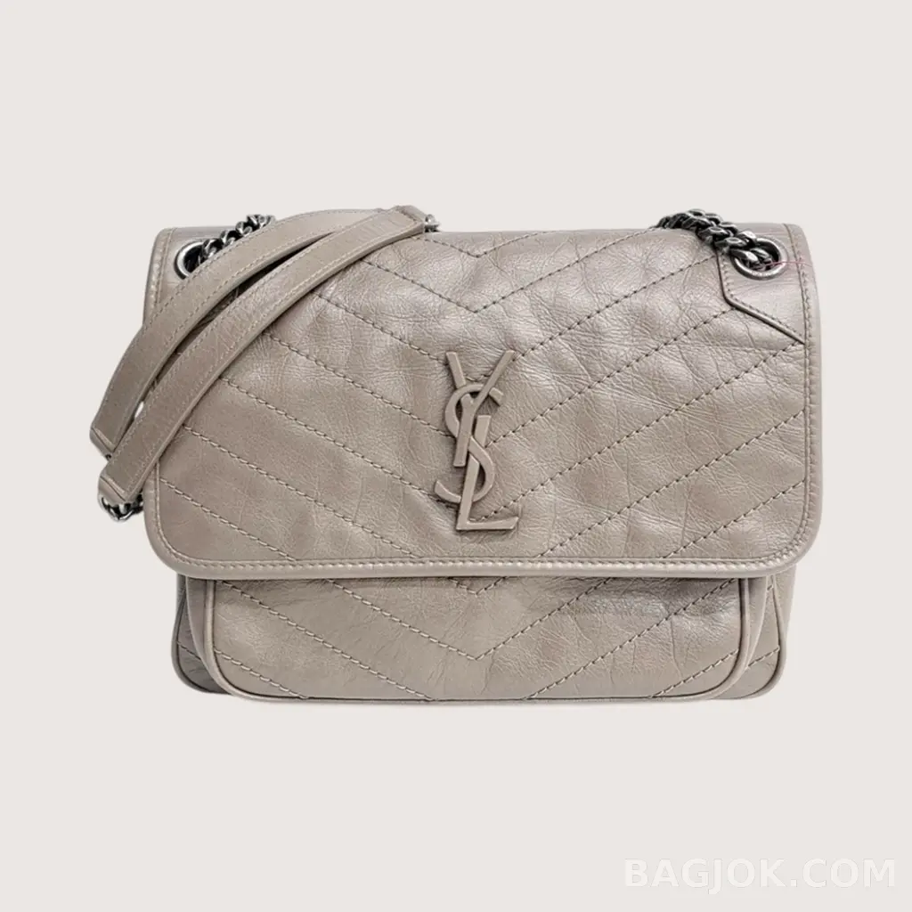 생로랑 Saint Laurent 니키백 미디움 빈티지 레더 상세 이미지