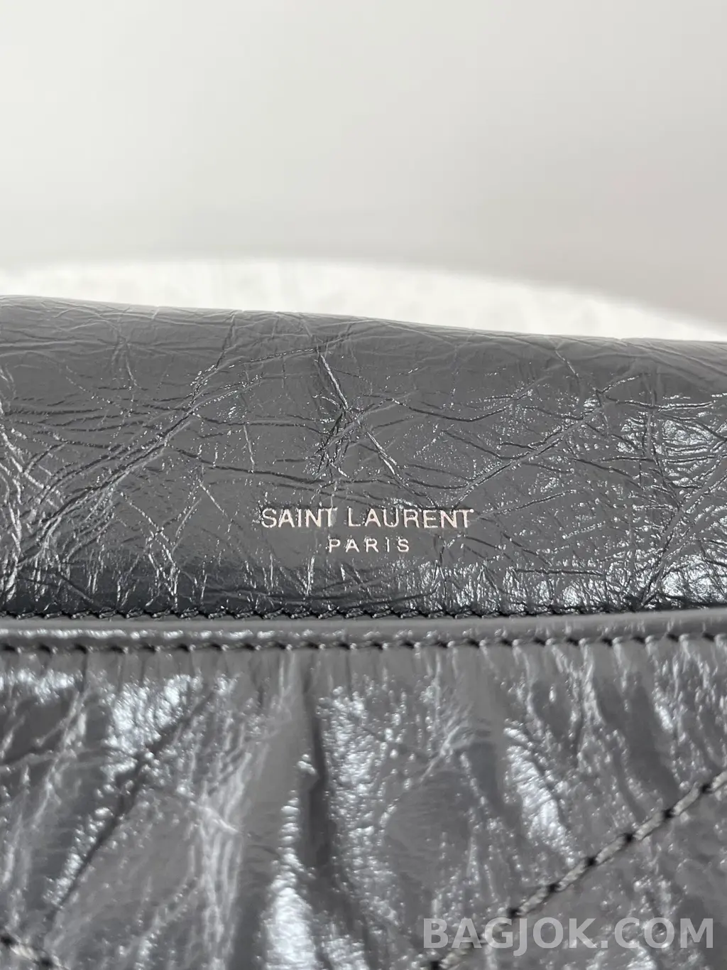 생로랑 Saint Laurent 니키백 미디움 빈티지 레더 상세 이미지
