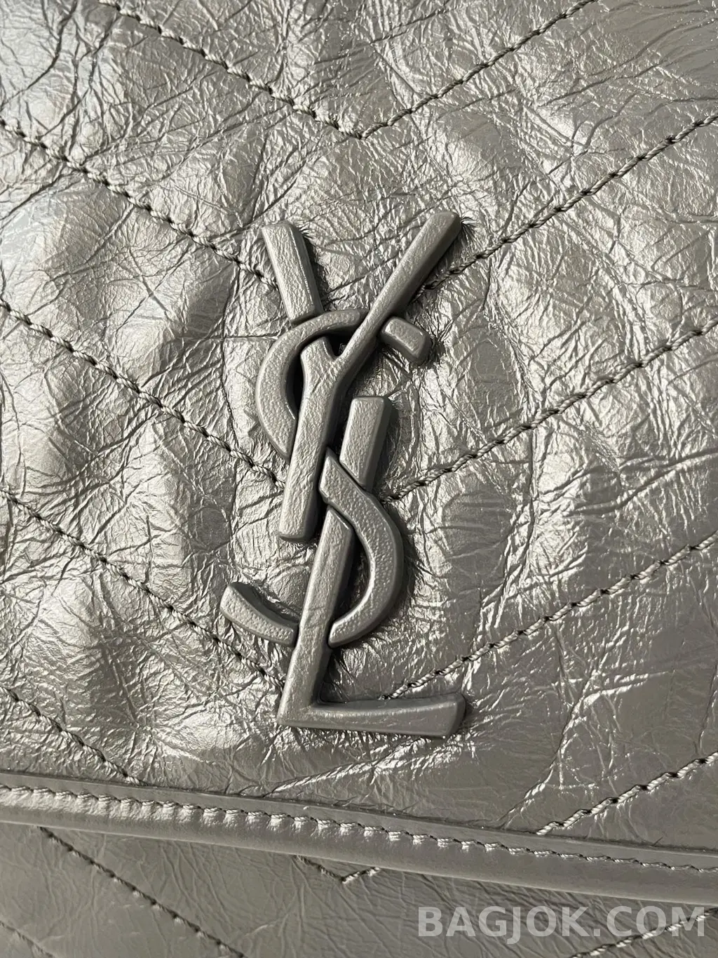 생로랑 Saint Laurent 니키백 미디움 빈티지 레더 상세 이미지