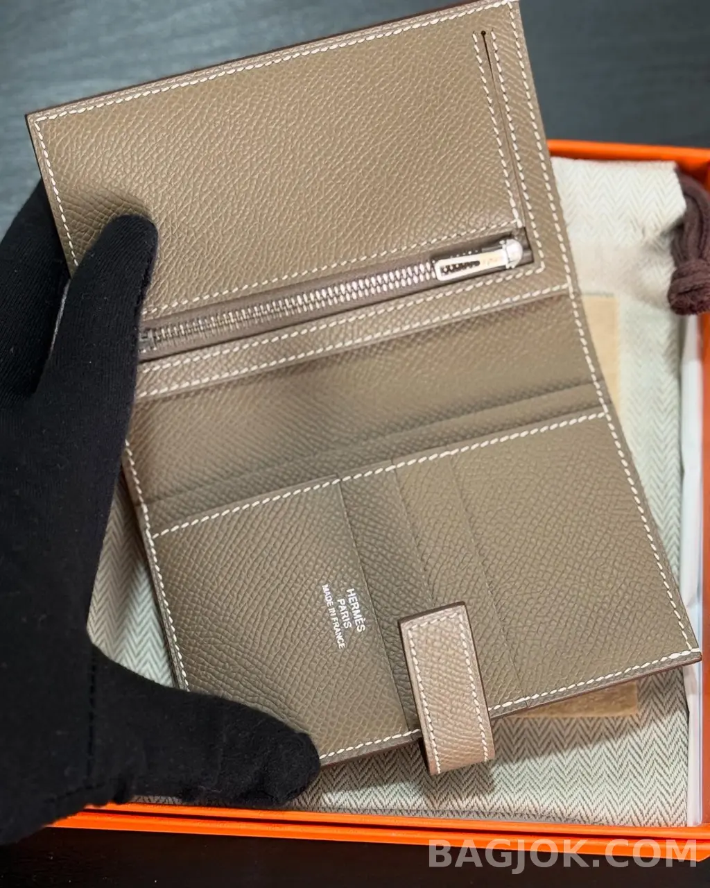 에르메스 Hermes H 파상트 반지갑 앱송 상세 이미지