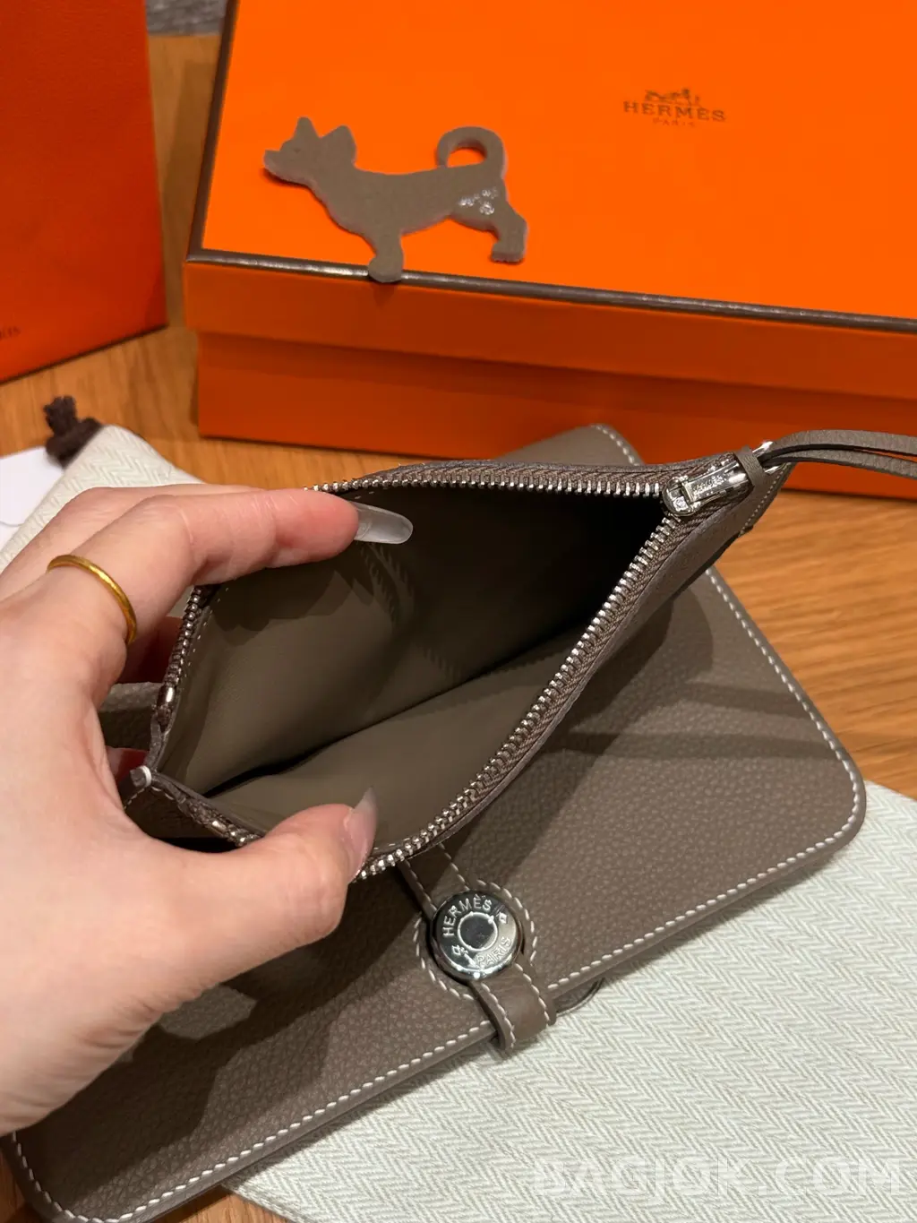 에르메스 Hermes 도곤 장지갑 토고 상세 이미지