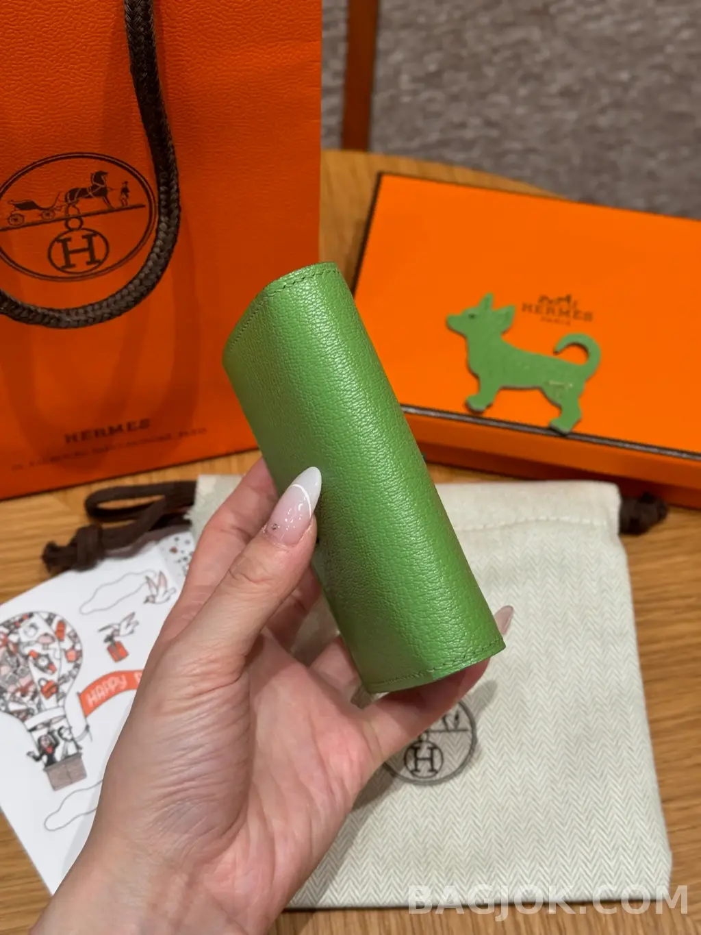 에르메스 Hermes 베안 미니 지갑 미조레 상세 이미지