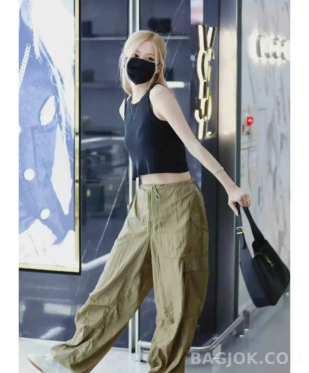 생로랑 Saint Laurent LE 5À7 호보 스몰 상세 이미지