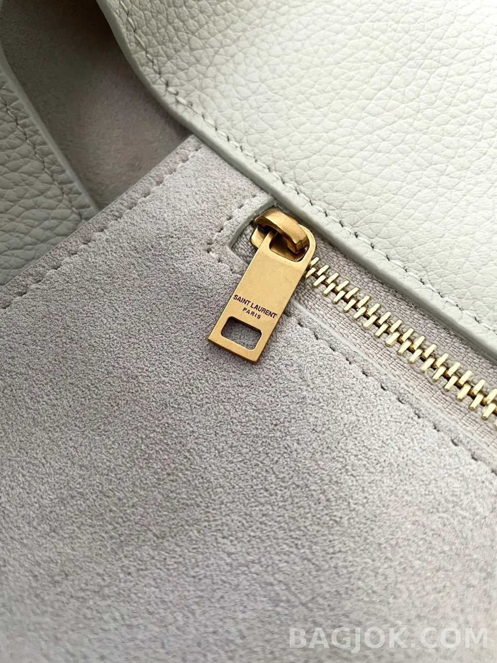 생로랑 Saint Laurent LE 5À7 BEA 토트백 그레인 레더 상세 이미지