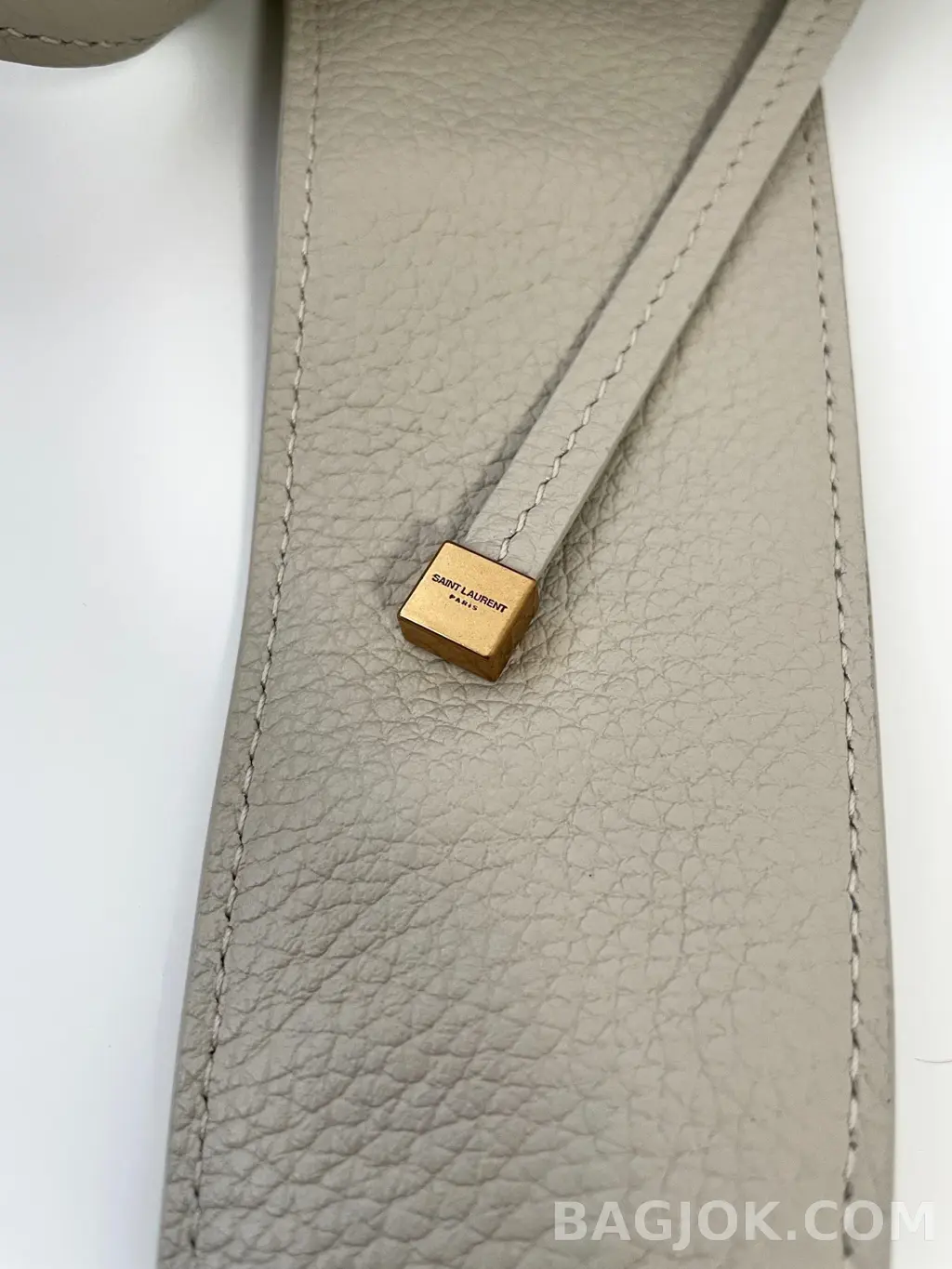 생로랑 Saint Laurent LE 5À7 BEA 토트백 그레인 레더 상세 이미지