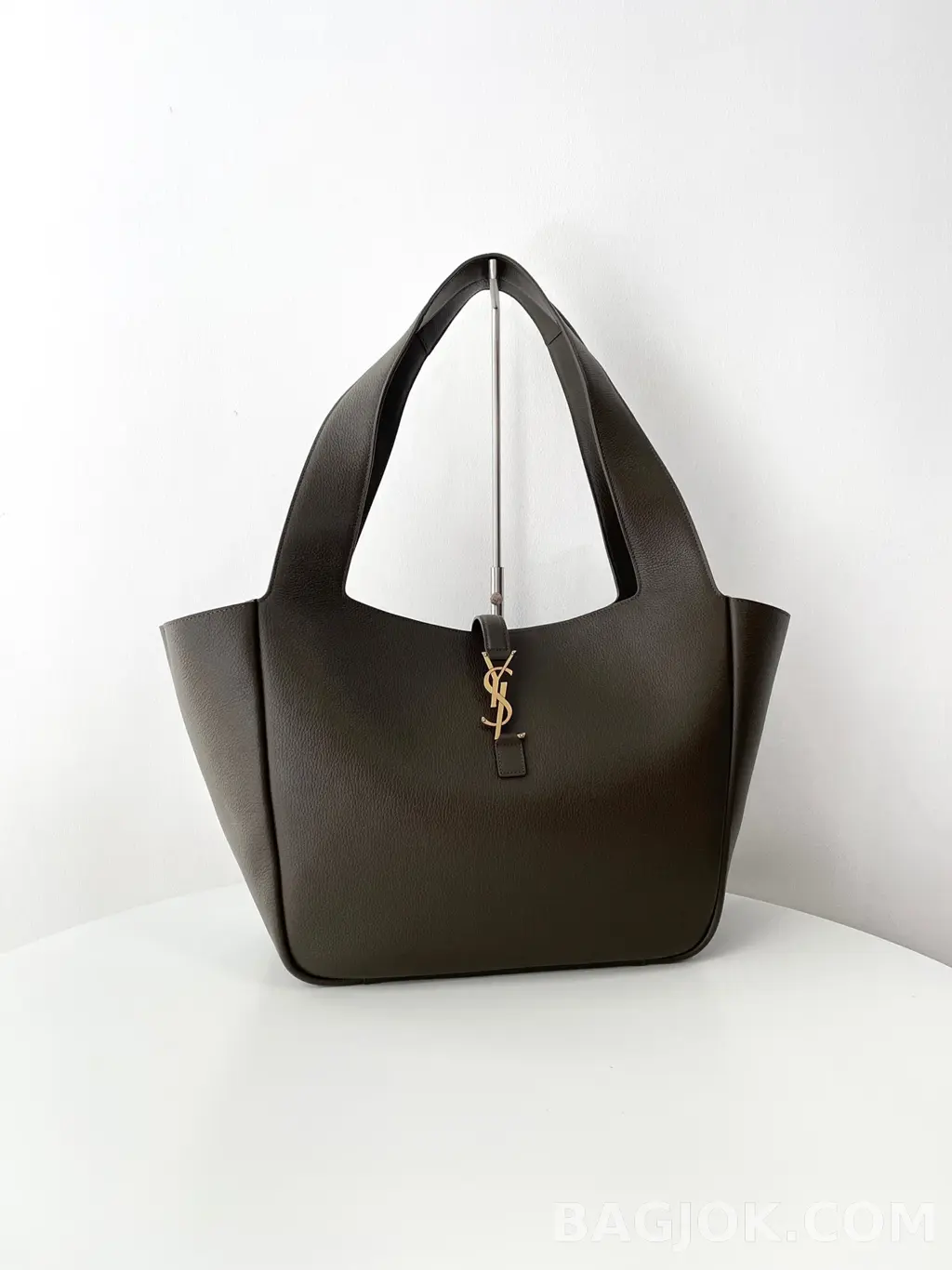 생로랑 Saint Laurent LE 5À7 BEA 토트백 그레인 레더 상세 이미지