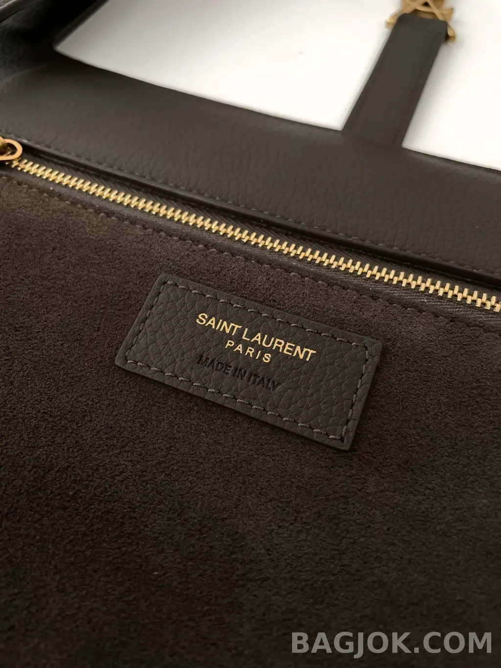 생로랑 Saint Laurent LE 5À7 BEA 토트백 그레인 레더 상세 이미지