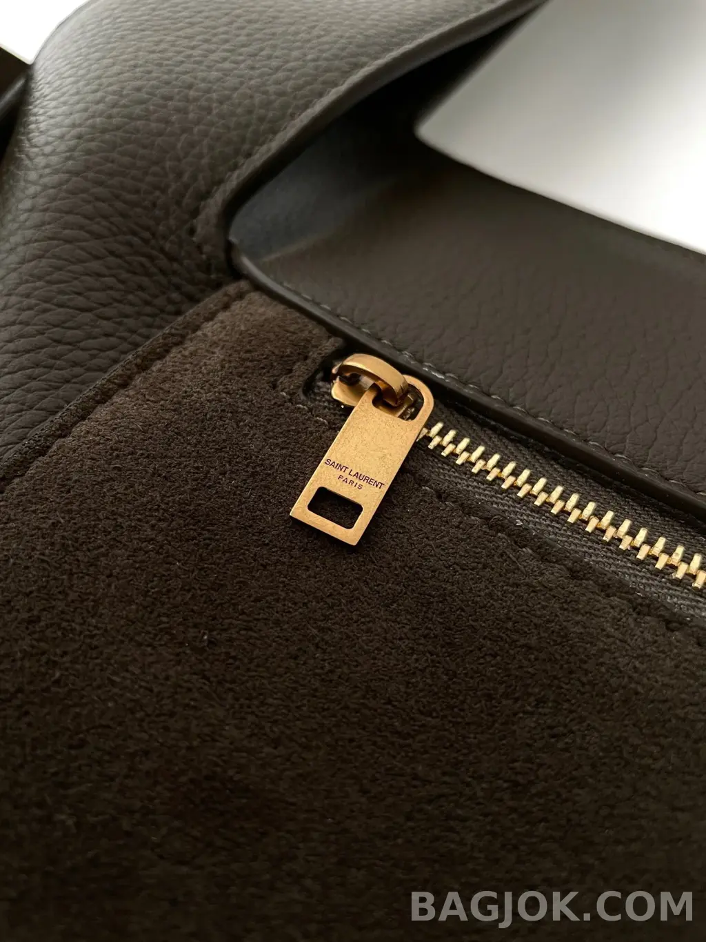 생로랑 Saint Laurent LE 5À7 BEA 토트백 그레인 레더 상세 이미지