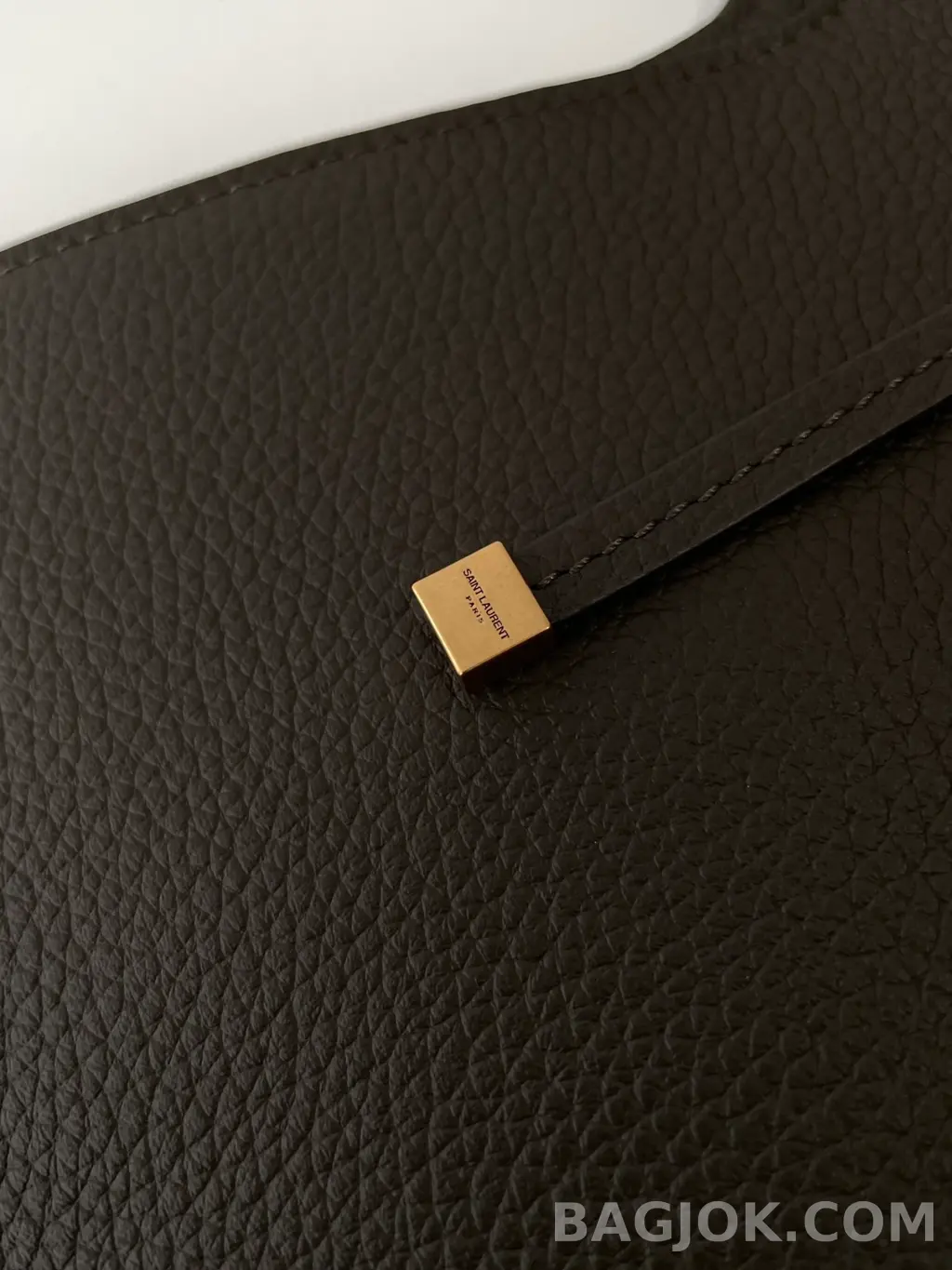 생로랑 Saint Laurent LE 5À7 BEA 토트백 그레인 레더 상세 이미지