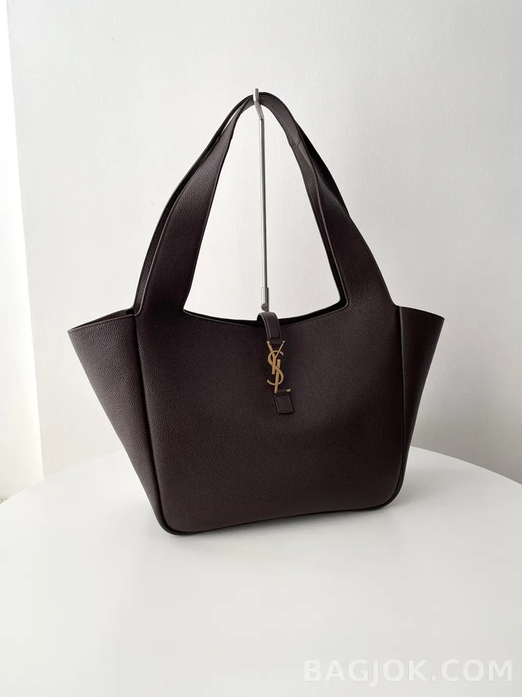생로랑 Saint Laurent LE 5À7 BEA 토트백 그레인 레더 상세 이미지