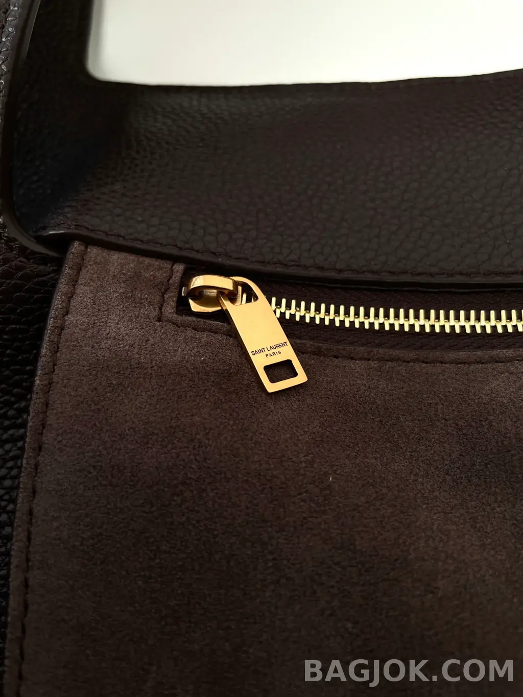 생로랑 Saint Laurent LE 5À7 BEA 토트백 그레인 레더 상세 이미지