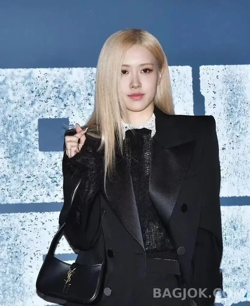 생로랑 Saint Laurent LE 5À7 호보 숄더백 스무스 레더 미니 상세 이미지