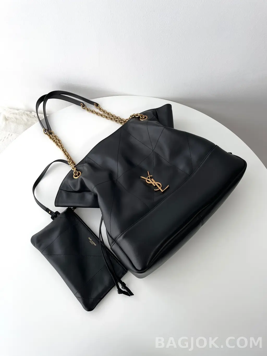 생로랑 Saint Laurent 제이미 4.3 포숑 램스킨 라지 상세 이미지