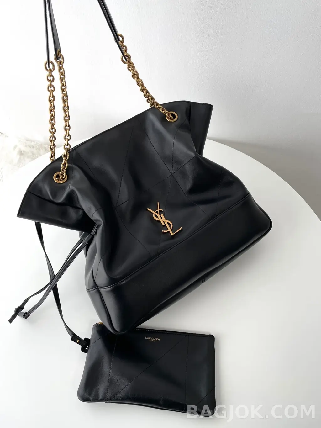 생로랑 Saint Laurent 제이미 4.3 포숑 램스킨 라지 상세 이미지