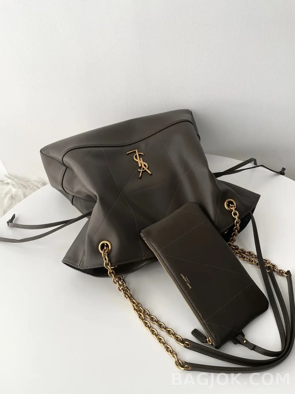 생로랑 Saint Laurent 제이미 4.3 포숑 램스킨 라지 상세 이미지