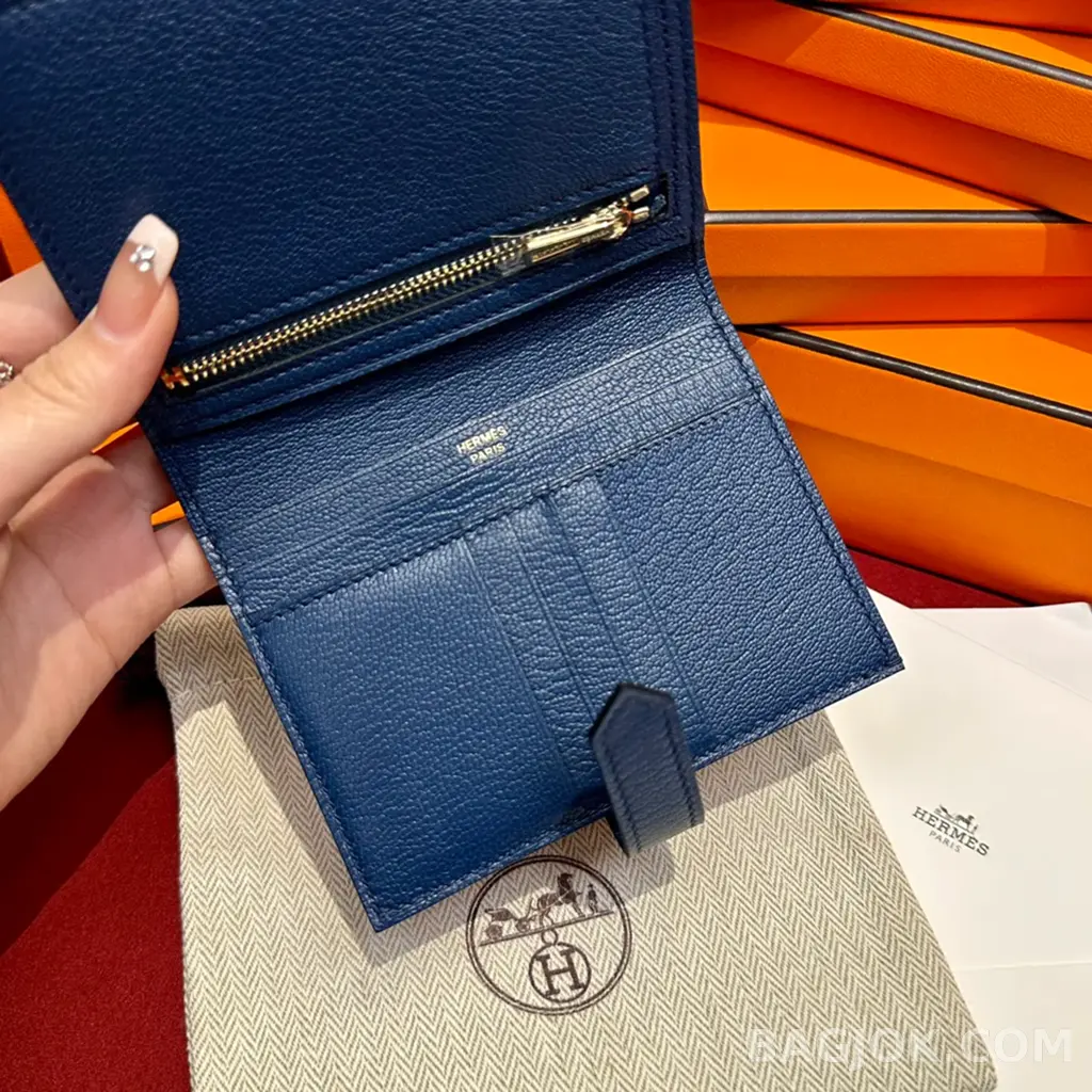 에르메스 Hermes 베안 컴팩트 지갑 미조레 상세 이미지