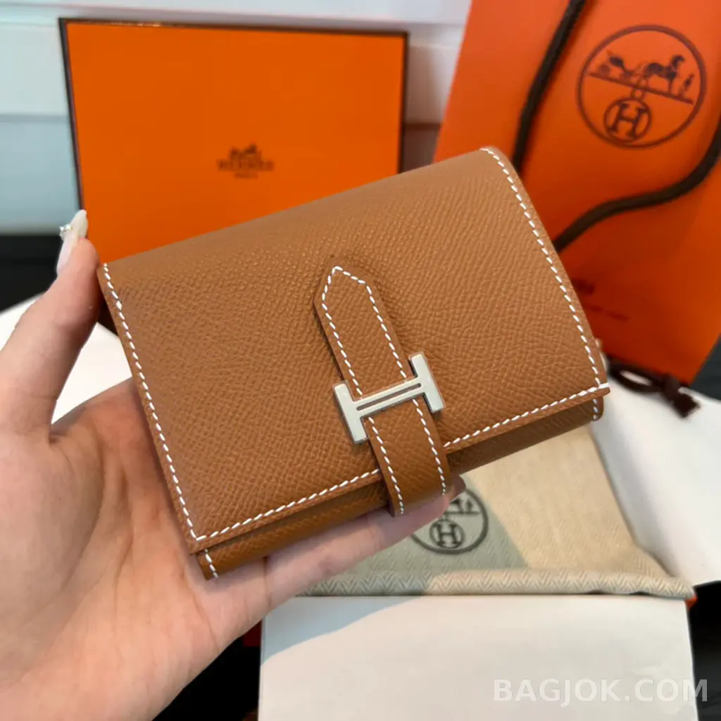 에르메스 Hermes 베안 콤비 월렛 앱송 은장 상세 이미지
