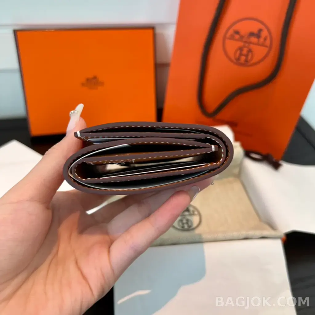 에르메스 Hermes 베안 콤비 월렛 앱송 은장 상세 이미지