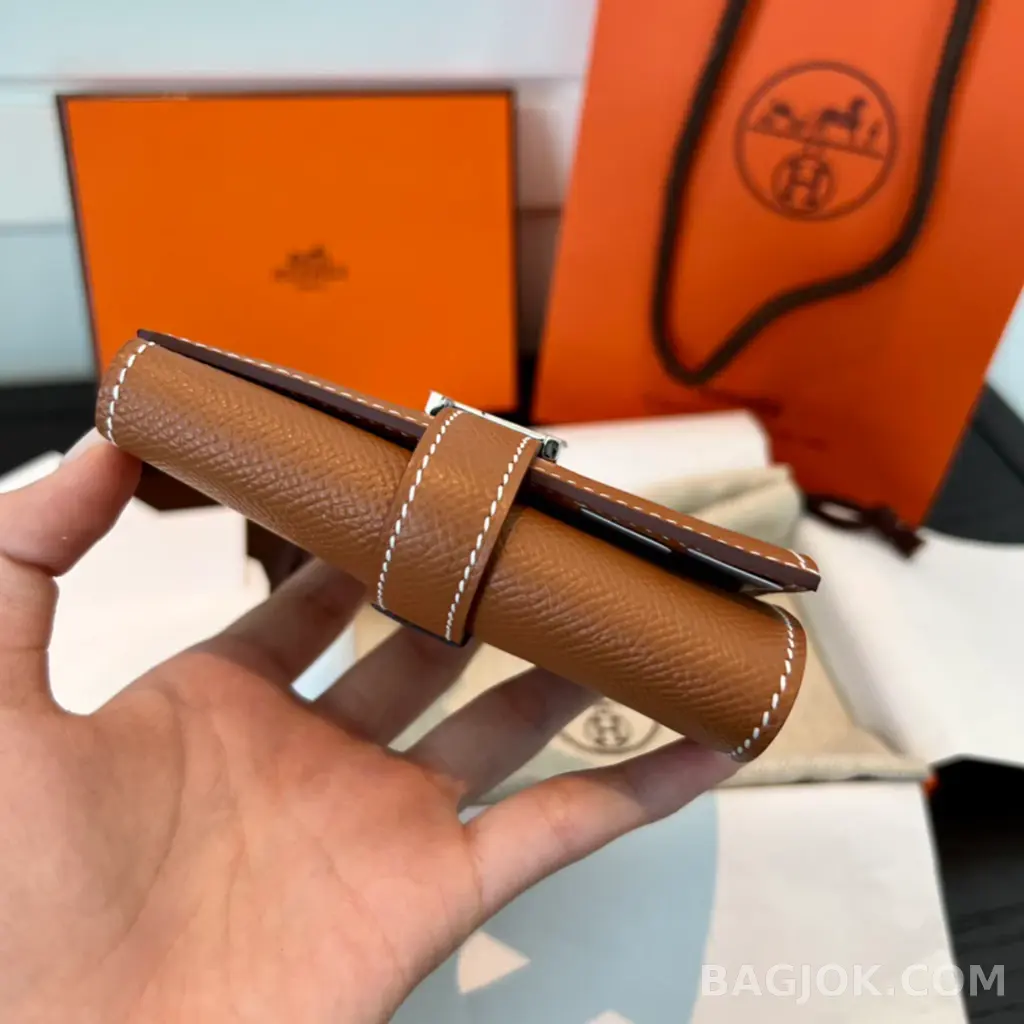 에르메스 Hermes 베안 콤비 월렛 앱송 은장 상세 이미지
