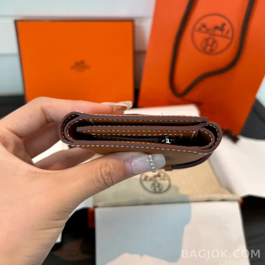 에르메스 Hermes 베안 콤비 월렛 앱송 은장 상세 이미지
