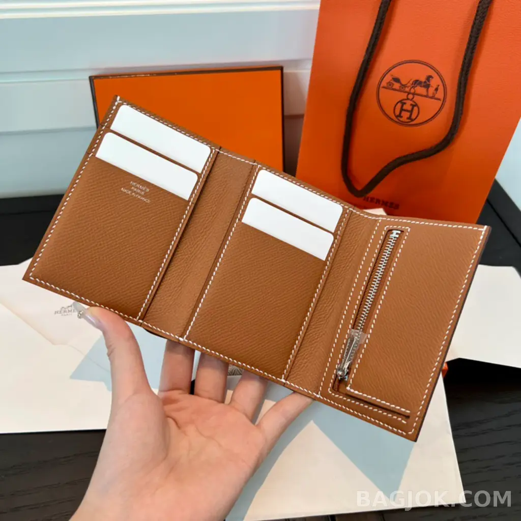 에르메스 Hermes 베안 콤비 월렛 앱송 은장 상세 이미지