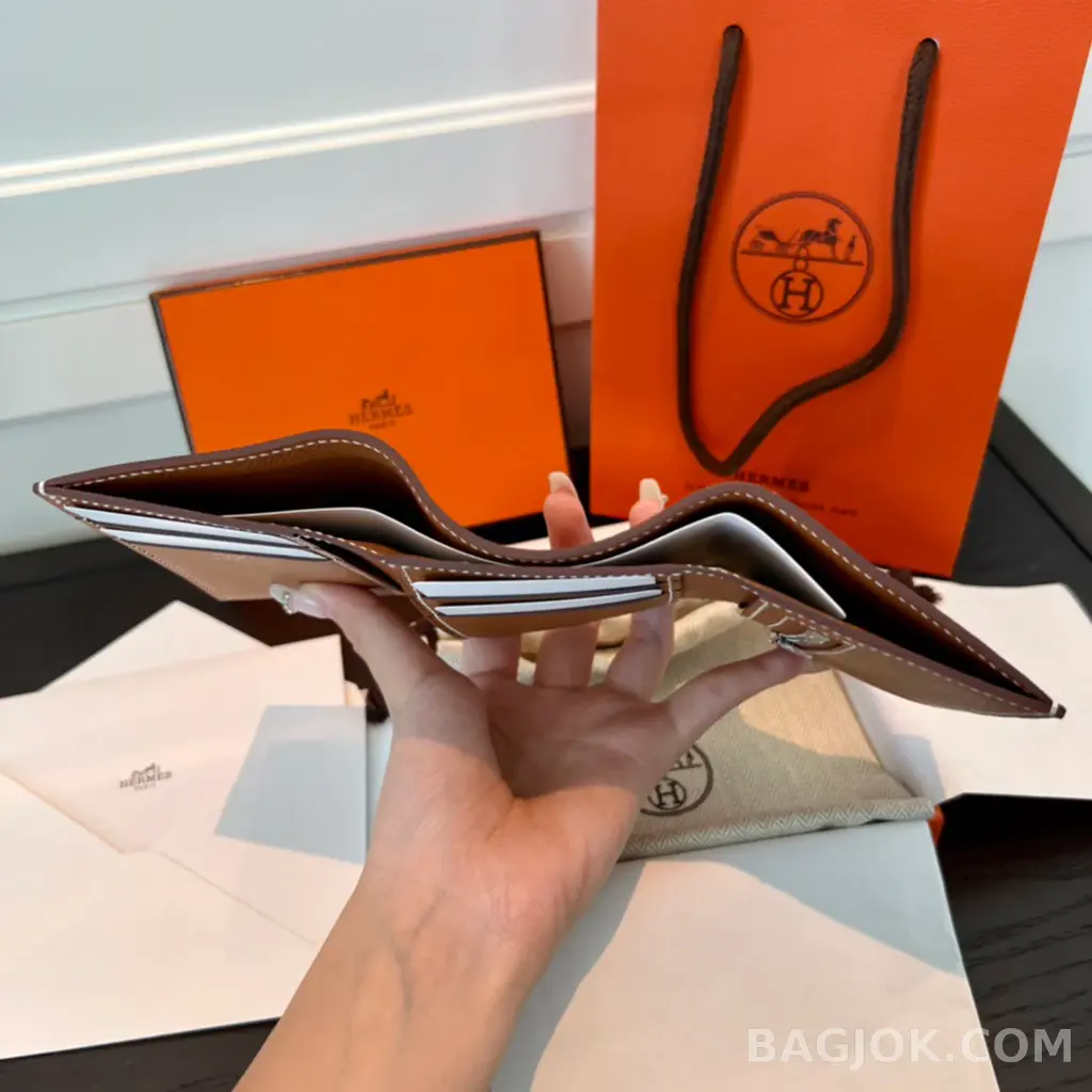 에르메스 Hermes 베안 콤비 월렛 앱송 은장 상세 이미지
